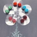 【10コセット】JIRI＊IVANA czech beads#チェコビーズ14㎜　粗野なホイール　mix/copper