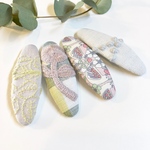 ミナペルホネンஐ 刺繍のパッチンピン 4点セット ⑅◡̈*キッズ&ベビー✦ฺプレゼントにも