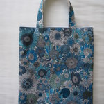 ぺったんこバッグ*リバティ*SmallSusannna*ライトブルー*32×28㎝