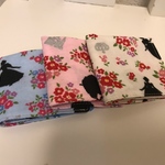 【送料無料☆】16×16 ガーゼハンカチ プリンセス 3枚セット