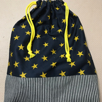星柄の巾着袋
