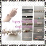 選べる♪ブレスレット2点福袋♡happy bag2020♡trend design bracelet