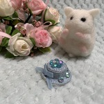 ハムスター用☆キラキラお花帽子