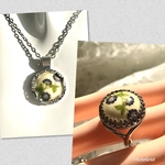 Japan ヴィンテージ ヒナギク・・necklace・リング