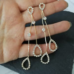 ☆【3277】２個 ジルコニア ピアス デザポス