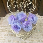 シフォンツートンアレンジ加工❣️1輪販売❣️ハーバリウム花材プリザーブドフラワー