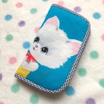昭和レトロ♡可愛いにゃんこのマスクケース