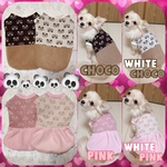 【大人気】パンダ柄🐼🌿ドッグウェア🐶