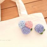 ＊Ｔ様専用ページ＊　紫陽花（あじさい）のブローチセット