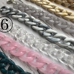[120cm]アクリルバッグチェーン⑥