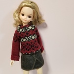 ニットセーター・リカちゃんブライスの洋服)
