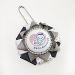 【再販4】大人可愛い×グレー マタニティーマーク リングフラワーロゼット
