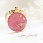 スマホリング　 flower series❁  pink