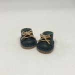オビツ11 サイズ 編み上げシューズ　青