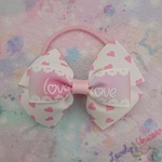 リボンヘアゴム ☆ love