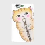 リコーダー猫スマホケース(iPhone6)