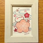 【ミニミニ原画】梅華紋とへちょん君