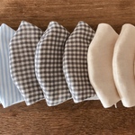 うさ様のご予約品　　立体マスク ＊ガーゼ＆さらし