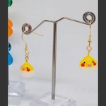 オカメインコ ルチノー ピアス イヤリング アレルギー対応あり