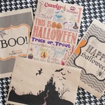 ハロウィンラッピング5pcs