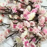 【再再販】　八重の桜　アーティフィシャルフラワー　3本