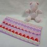 ケーキ柄のカトラリーケース（ピンク）大