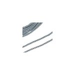 送料無料 10m ツイストコード1 幅約3mm シルバー LUSG1-W3MM-SV