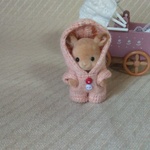 ＊送料込み＊シルバニア　立っち赤ちゃんのフード付きロンパース