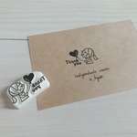 Thank you ハートの風船