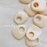 6pcs import ivory charm