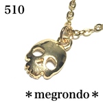 510.小さいミニスカルのネックレス