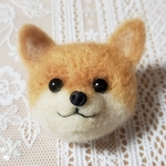 柴犬さん20☆ブローチ☆羊毛フェルト