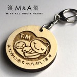 マタニティマーク　キーホルダー　妊婦