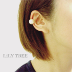 一粒パールのイヤーカフ　ear cuff*pearl*A*B