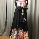 お客様持ち込み留め袖リメイクドレス