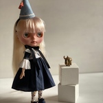＊Mitten＊ outfit  <Ｖ>  ネイビー