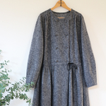 ★圧縮ウール100%  ロングワンピース ★最終出品
