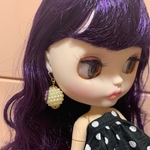 ドールピアス(つぶつぶパール)