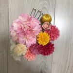 結婚式卒業式成人式和装ドレス髪飾り13点セット