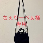 ちぇりーべぁ様専用☆ 帆布ミニ斜めがけショルダー２wayバッグ