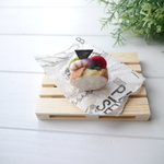 【受注制作】[羊毛フェルトのパン屋さん] えびと野菜のバゲットサンド