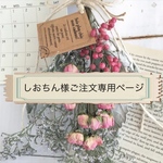 「しおちん様ご注文専用ページ」