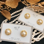 NEW‼︎ pearl circle ribbon 《middle》
