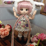 【オビツ11】うさぎさんワンピース
