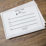 【A】1枚50円♩¨̮ 結婚式 ゲストカード