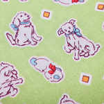 USAファブリック　Playtime Puppies