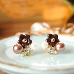 プレゼント付き！✿ chocolateの贈り物 ピアス ✿