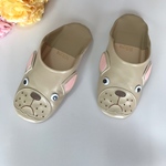 (オーダー)ベージュフレンチブルドッグバブーシュ