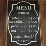 カフェメニューB Cフルオーダーサイズ
