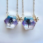 【C】*Winter Hexagon*°ネックレス
